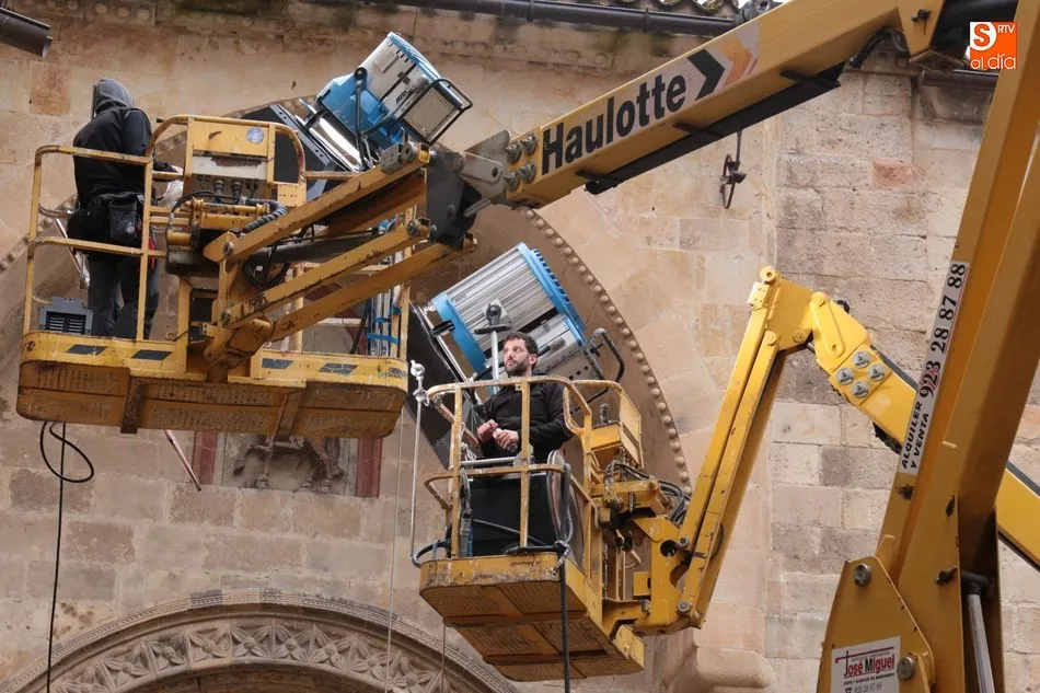 Foto 7 - Salamanca sigue su transformaci&oacute;n con el rodaje de la pel&iacute;cula de Amen&aacute;bar