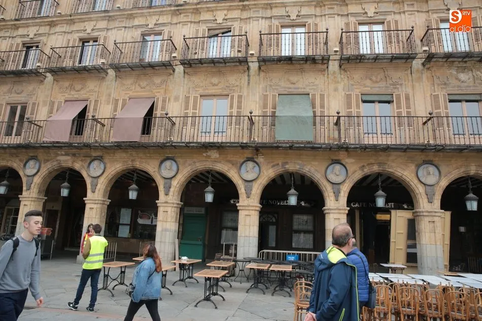 Foto 5 - Salamanca sigue su transformaci&oacute;n con el rodaje de la pel&iacute;cula de Amen&aacute;bar