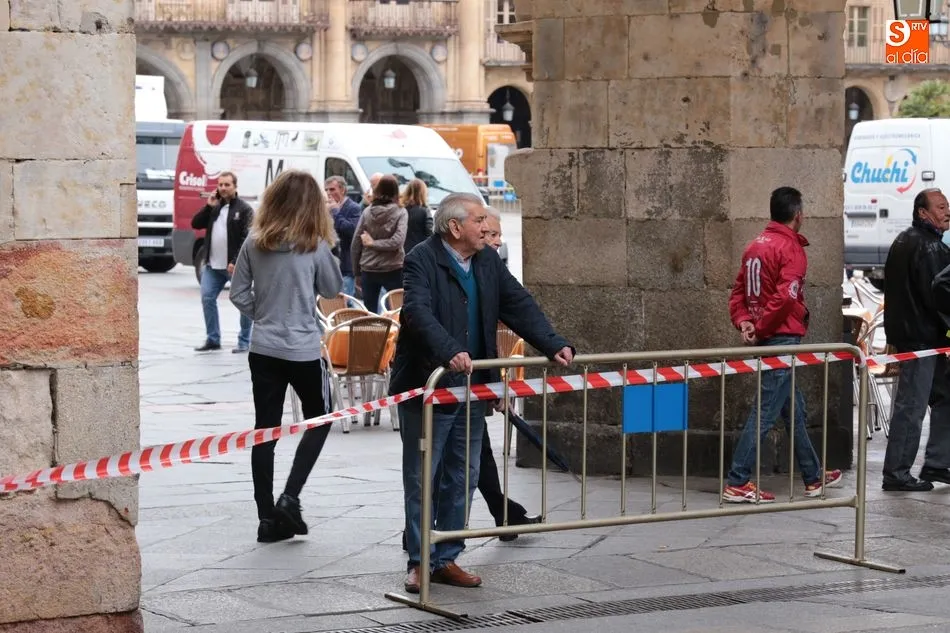 Foto 3 - Salamanca sigue su transformaci&oacute;n con el rodaje de la pel&iacute;cula de Amen&aacute;bar