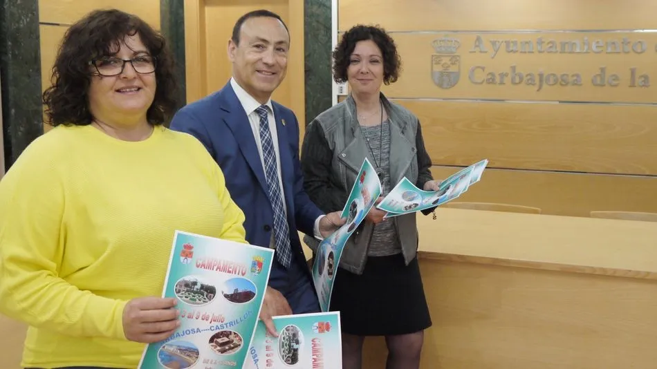 Presentación de este campamento en el Ayuntamiento de Carbajosa de la Sagrada