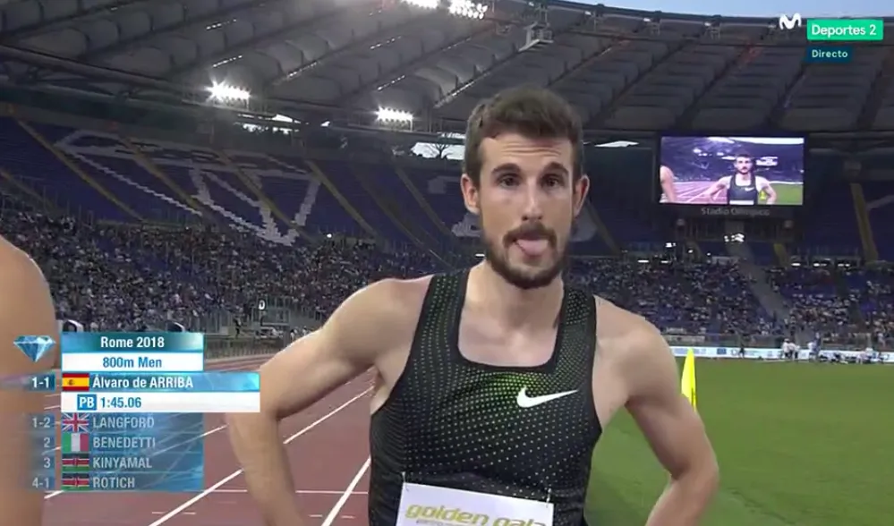 Álvaro de Arriba firma su mejor arranque de siempre al aire libre en su debut en la Diamond League ...