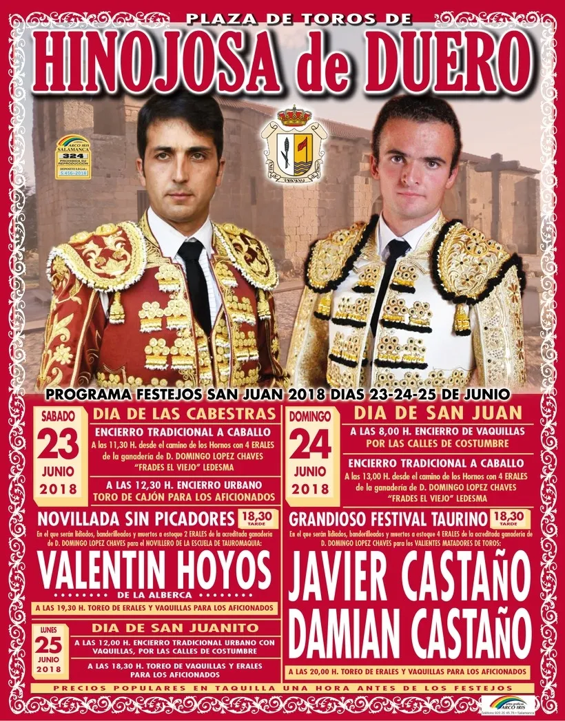 Foto 3 - Festival taurino en Hinojosa por San Juan con los hermanos Casta&ntilde;o  
