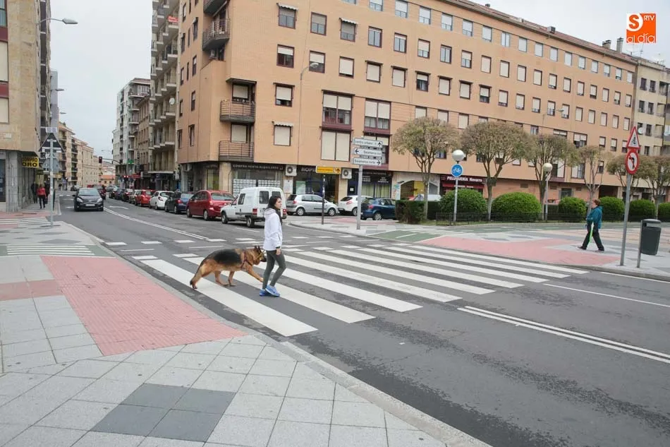 Foto 4 - Obras en m&aacute;s de 2.000 pasos de peatones para hacer de Salamanca una ciudad accesible