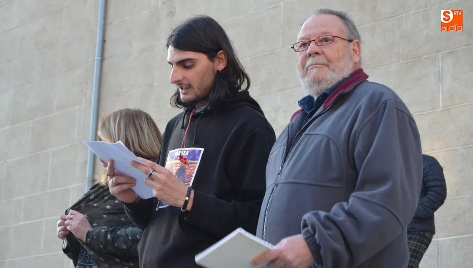 Miembros de la Plataforma Bejarana para la Defensa del Sistema Público de Pensiones