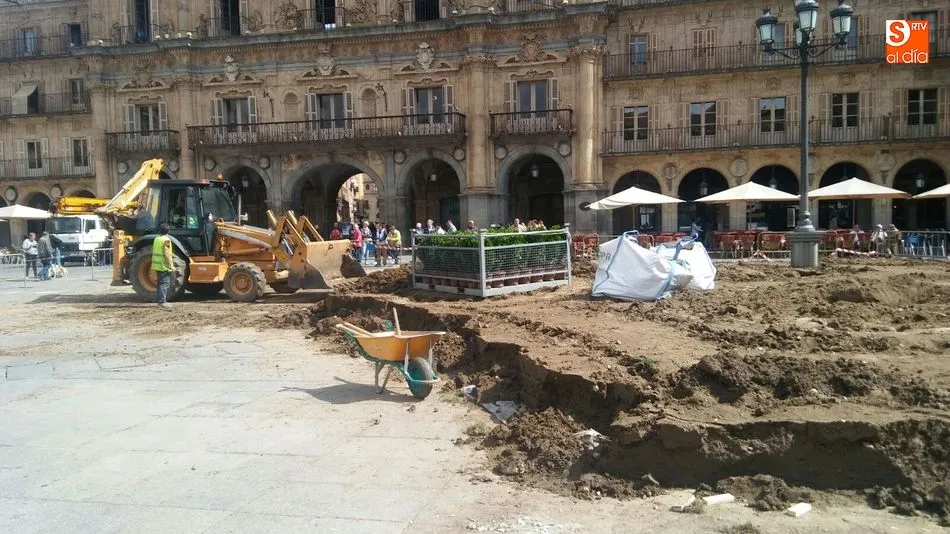 Foto 2 - Adi&oacute;s al jard&iacute;n &lsquo;hist&oacute;rico&rsquo; recreado en la Plaza Mayor