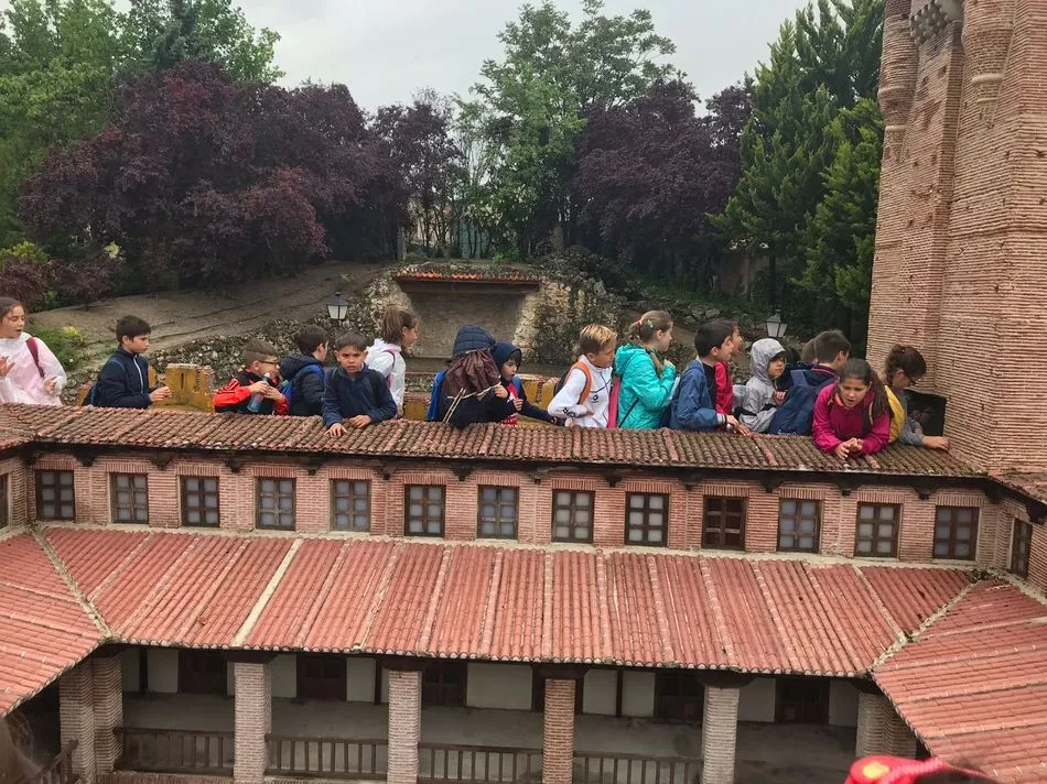 Foto 2 - Los alumnos del colegio Padres Trinitarios realizan una excursi&oacute;n a Olmedo