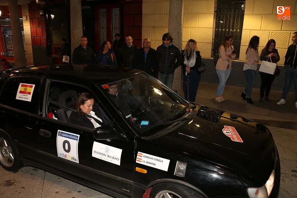 Foto 10 - El VI Rally Entresierras-Jam&oacute;n Guijuelo arranca con un tramo nocturno en la Sierra de Francia  