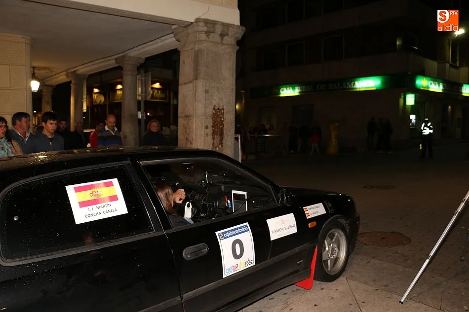 Foto 9 - El VI Rally Entresierras-Jam&oacute;n Guijuelo arranca con un tramo nocturno en la Sierra de Francia  