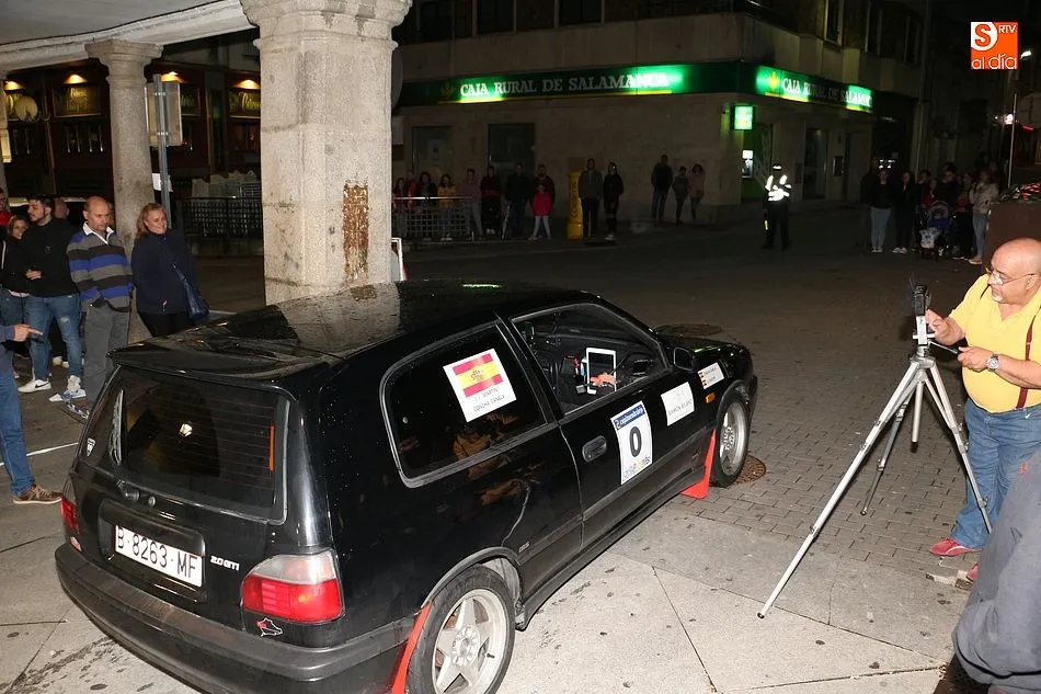Foto 8 - El VI Rally Entresierras-Jam&oacute;n Guijuelo arranca con un tramo nocturno en la Sierra de Francia  