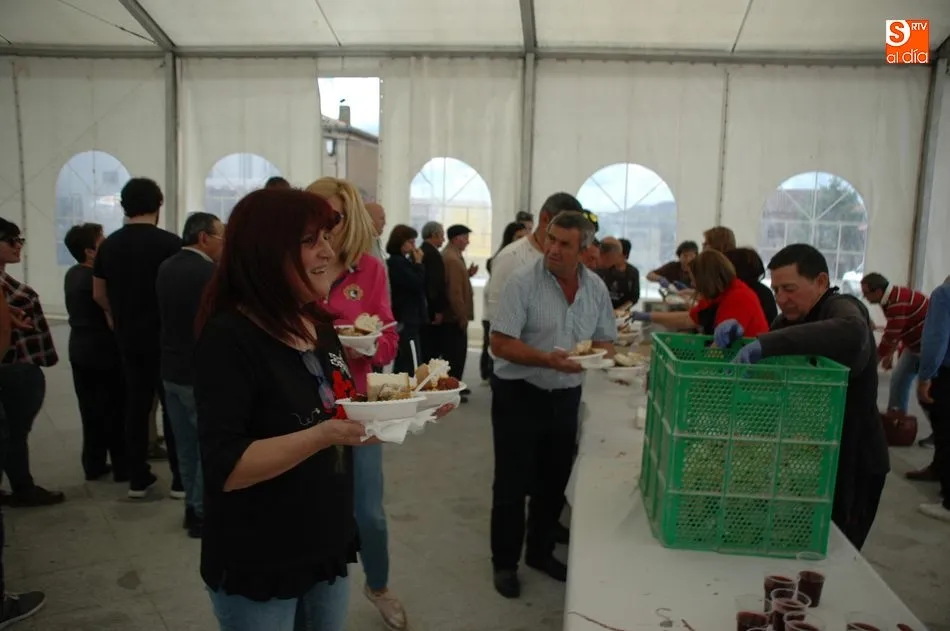 Foto 10 - Entretenido encierro con vacas de Rollanejo para celebrar las fiestas del Sant&iacute;simo  
