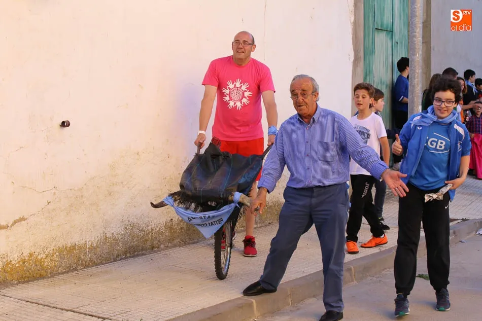 Foto 7 - El encierro infantil corona el s&aacute;bado de Corpus de Aldeatejada &nbsp;  