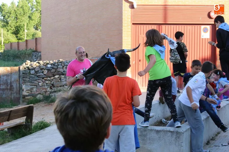 Foto 6 - El encierro infantil corona el s&aacute;bado de Corpus de Aldeatejada &nbsp;  