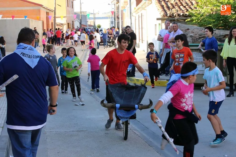 Foto 5 - El encierro infantil corona el s&aacute;bado de Corpus de Aldeatejada &nbsp;  