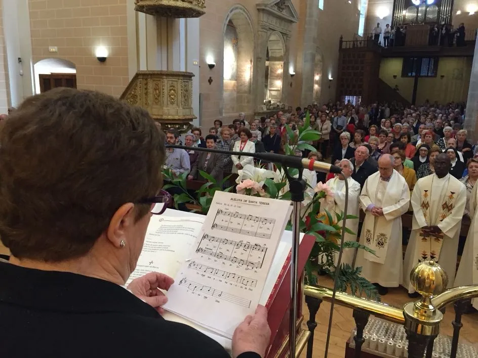 Misa Jubilar en la iglesia de la Anunciación