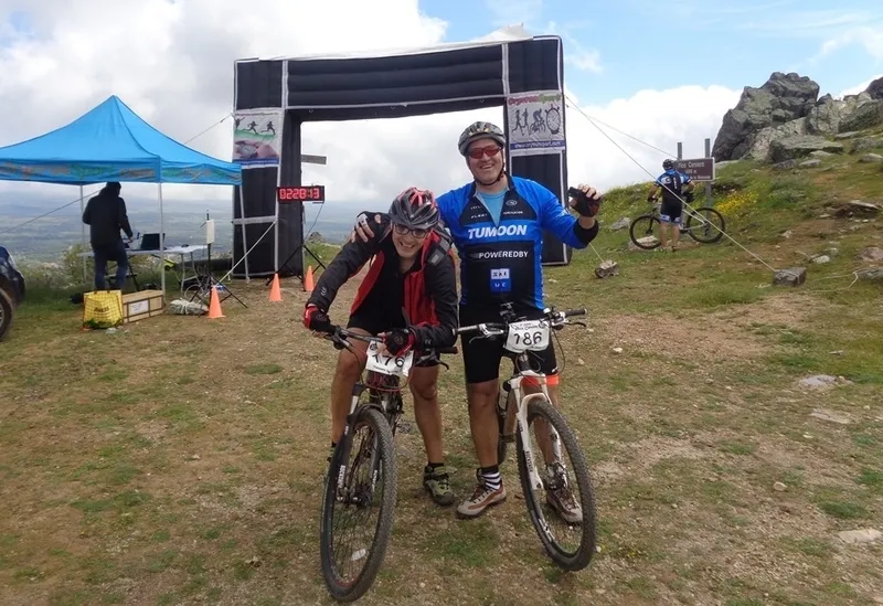 Foto 2 - La guinaldesa Ainhoa S&aacute;nchez repite 2&ordm; puesto en la Subida al Pico Cervero  