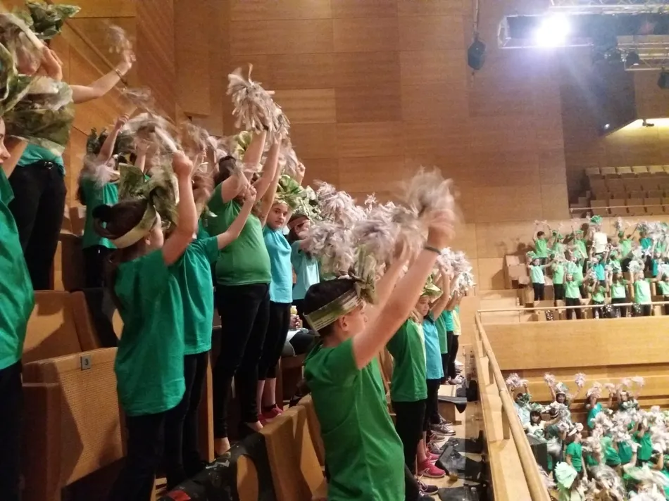Foto 7 - Los colegios San Francisco y R&iacute;o &Aacute;gueda participan en Valladolid en Cantania 2018  