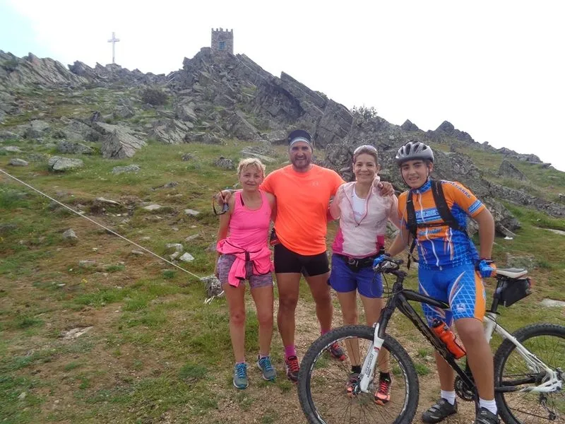 Foto 4 - 200 participantes se animan a la&nbsp;subida del Pico Cervero desde Tamames  