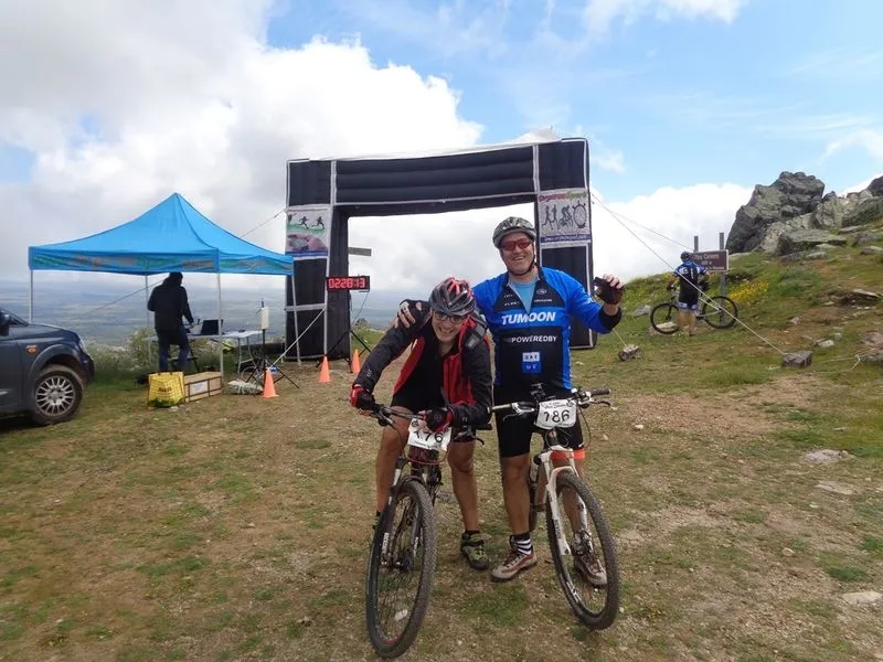 Foto 3 - 200 participantes se animan a la&nbsp;subida del Pico Cervero desde Tamames  