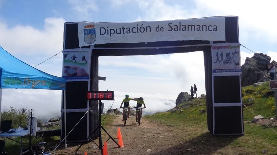 200 participantes se animan a la subida del Pico Cervero desde Tamames  