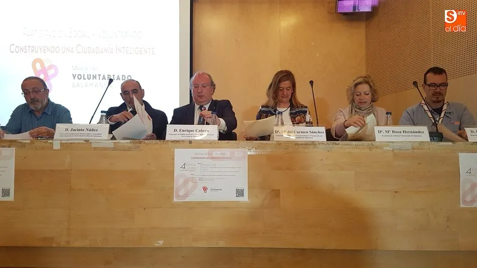 Inauguración de la jornada sobre voluntariado en Fonseca