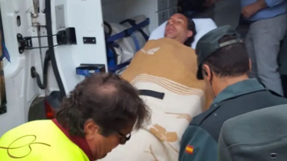 Álvaro de la Calle fue trasladado al Hospital Clínico de Salamanca