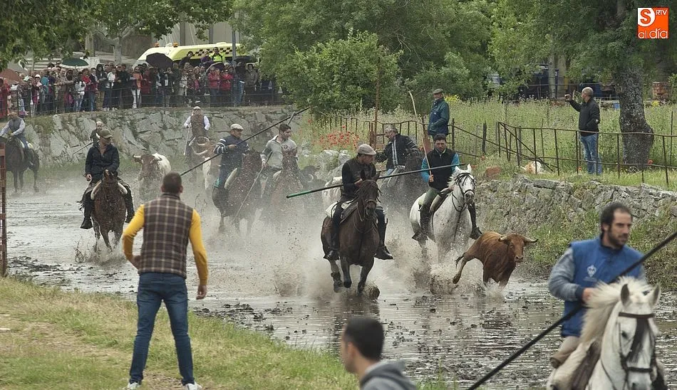 Los encierros a caballo en Sancti-Spíritus durante el Corpus/ Rep.Gráfico: Adrián Martín