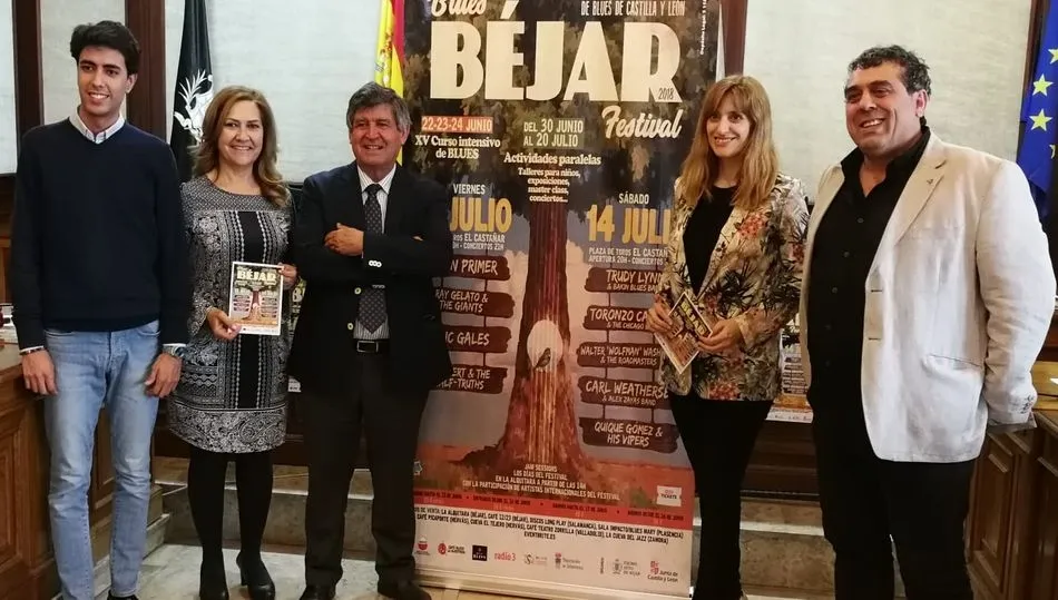Presentación del Festival Internacional de Blues