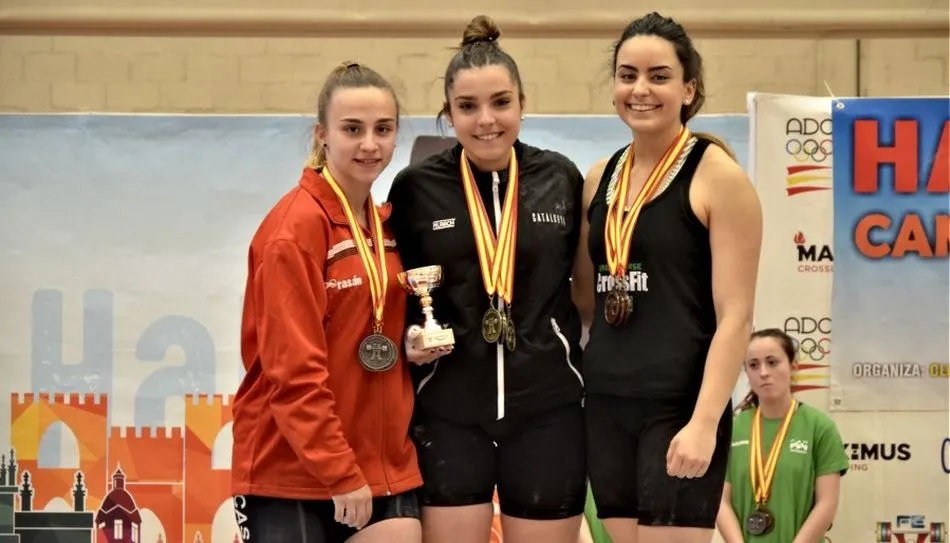Foto 2 - Iris S&aacute;nchez, subcampeona de Espa&ntilde;a Sub 20