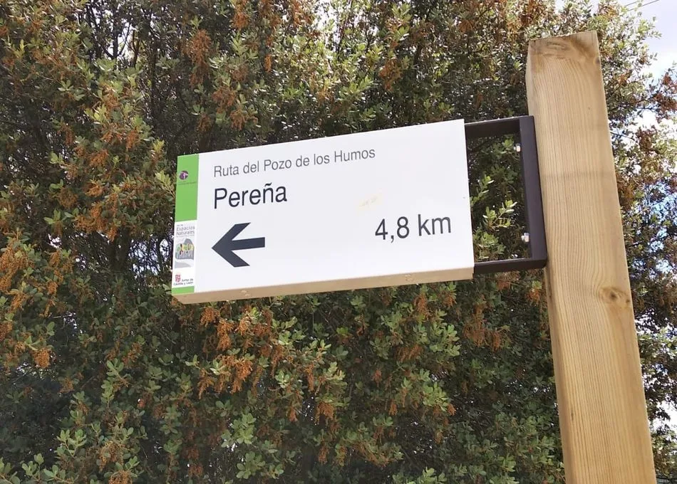 Foto 2 - El Ayuntamiento de Pere&ntilde;a pone en valor su red de senderos permanentes  