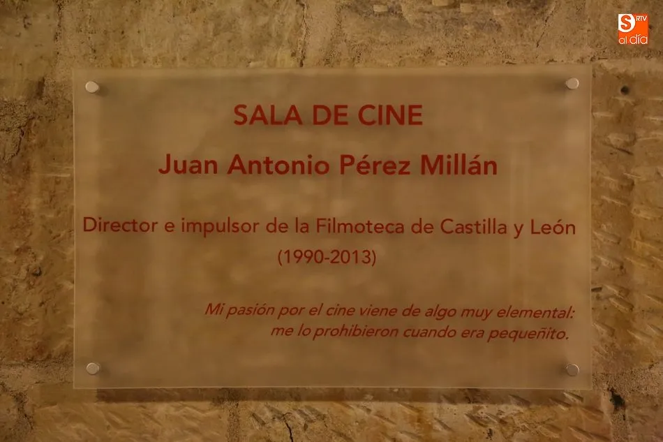 Foto 5 - La sala de cine de la Filmoteca Regional lleva el nombre de P&eacute;rez Mill&aacute;n  