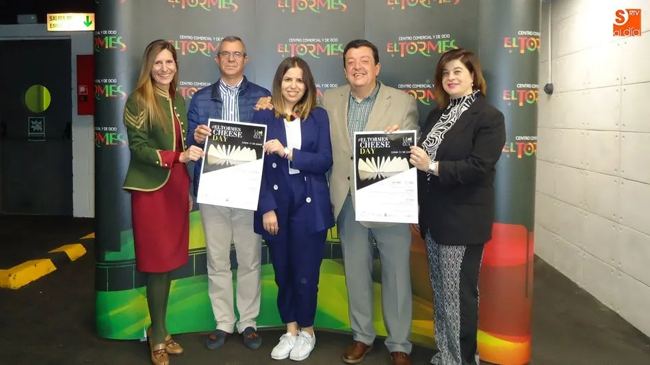 Presentación del Cheese Day en el Centro Comercial El Tormes
