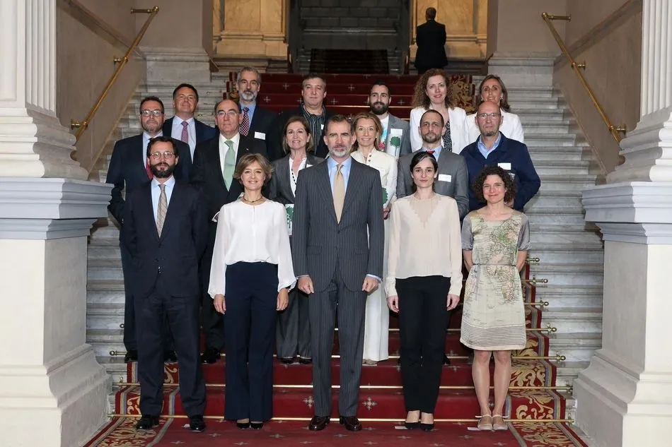 Foto 2 - El Rey Felipe otorga a Ignacio Gal&aacute;n el Premio Europeo de Medio Ambiente  