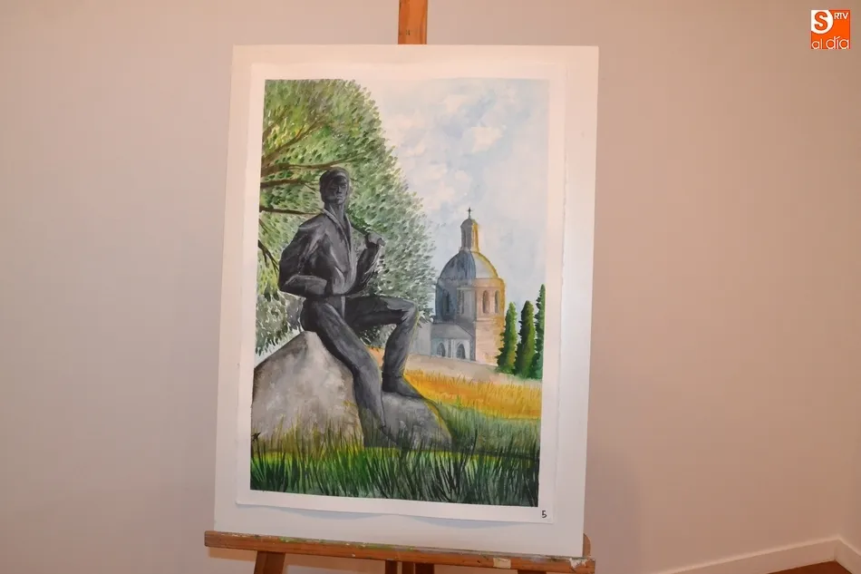 Expuestos 9 de los cuadros elaborados en el Concurso de Pintura al Aire Libre  