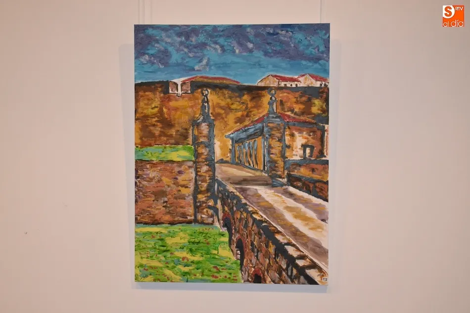 Foto 8 - Expuestos 9 de los cuadros elaborados en el Concurso de Pintura al Aire Libre  