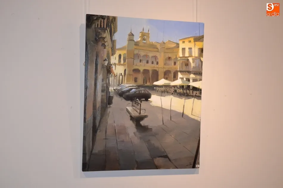 Foto 6 - Expuestos 9 de los cuadros elaborados en el Concurso de Pintura al Aire Libre  
