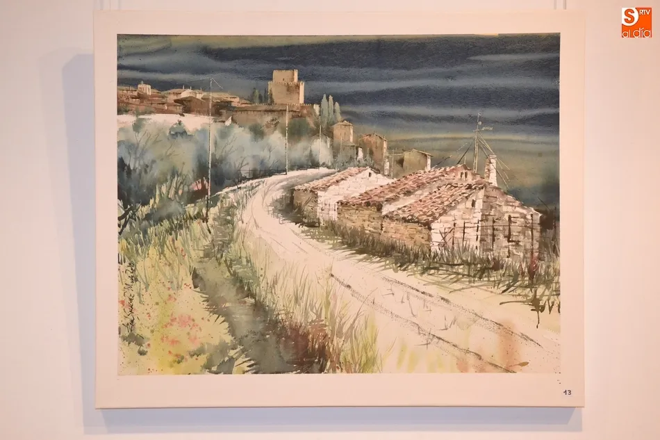 Foto 4 - Expuestos 9 de los cuadros elaborados en el Concurso de Pintura al Aire Libre  