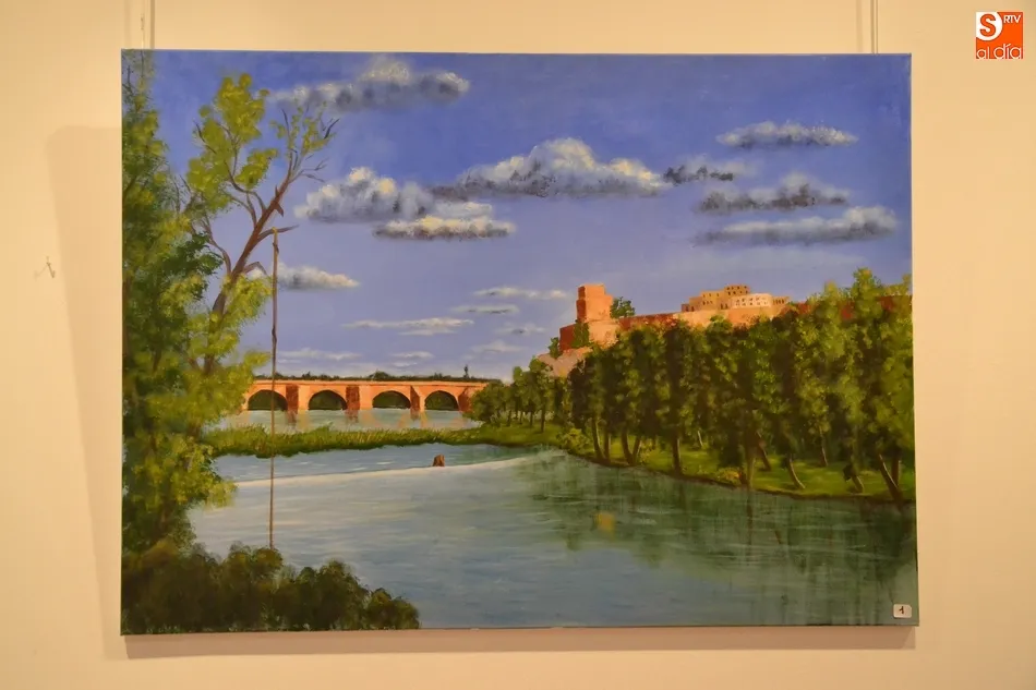 Foto 2 - Expuestos 9 de los cuadros elaborados en el Concurso de Pintura al Aire Libre  