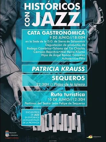 Foto 3 - Patricia Krauss lleva 'Hist&oacute;ricos con Jazz' a Sequeros este s&aacute;bado, 9 de junio