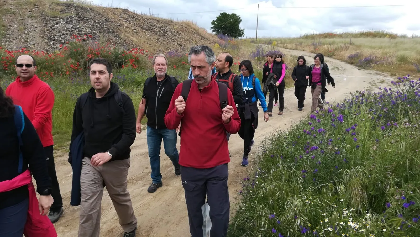 Peregrinos de Cáritas Salamanca ganaron el jubileo en la villa ducal
