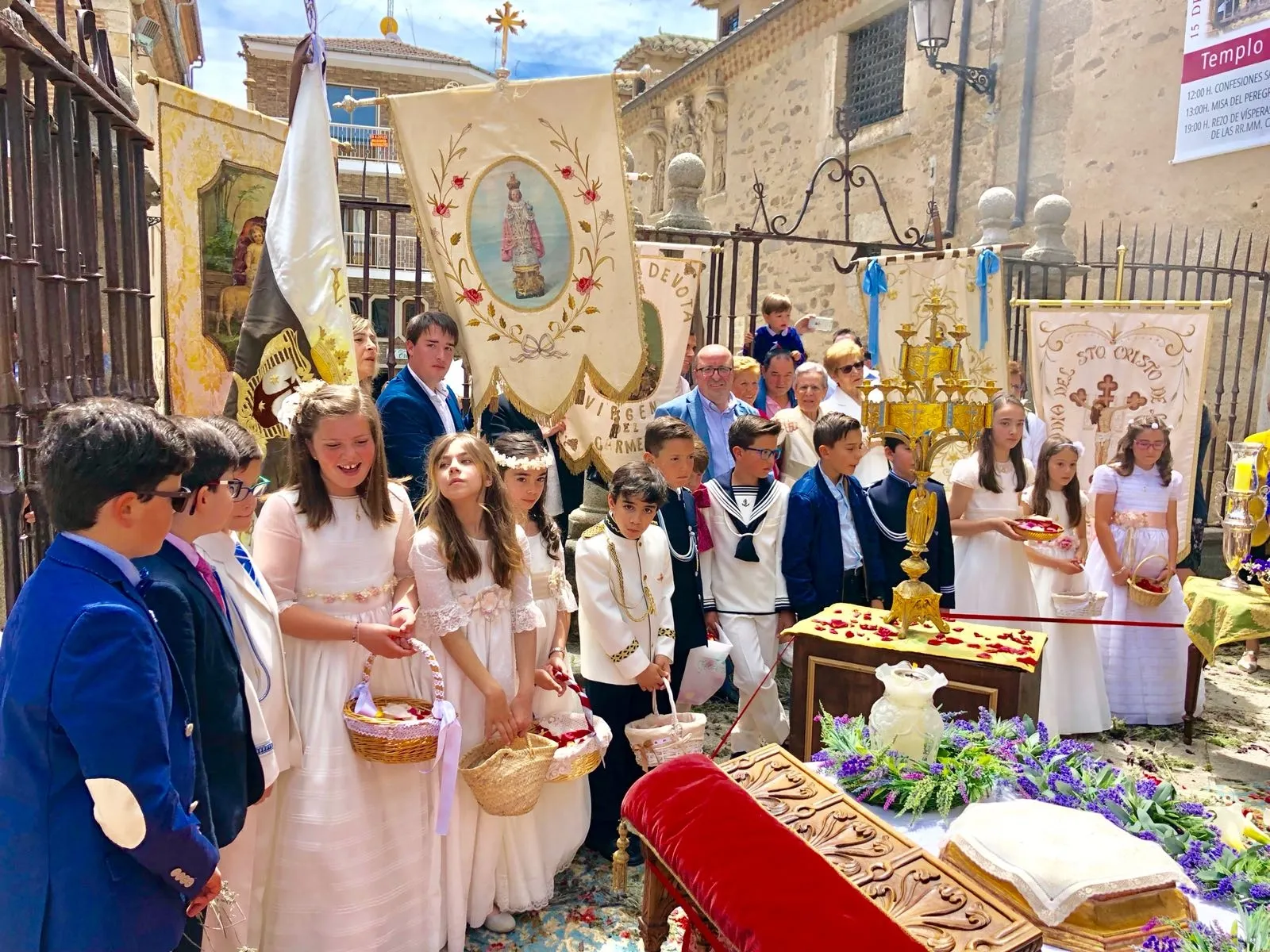 Los niños y niñas de Primera Comunición, protagonistas del Jubileo Eucarístico