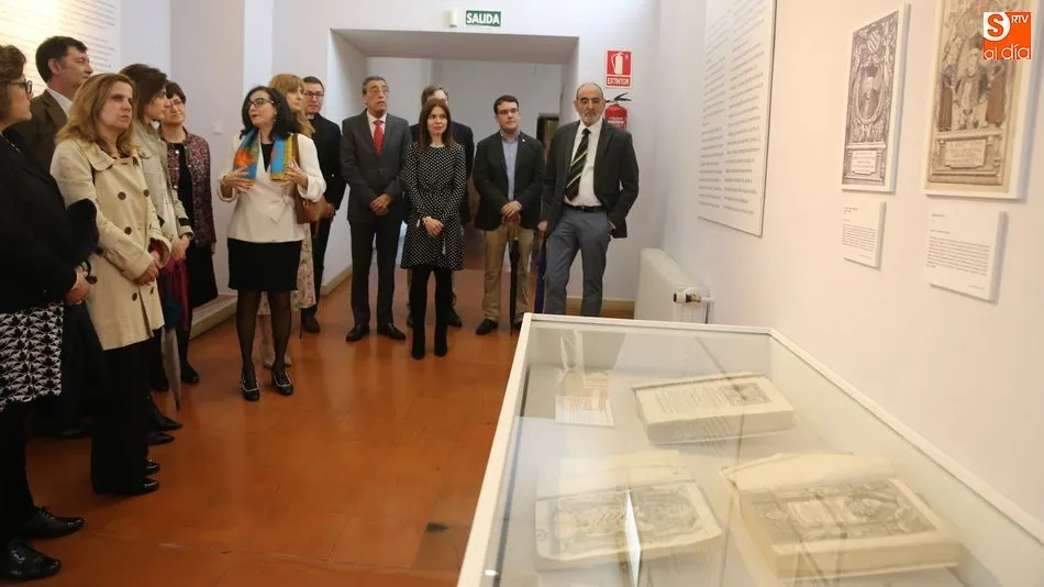 Inauguración de la muestra Los Colegios Mayores de Salamanca.