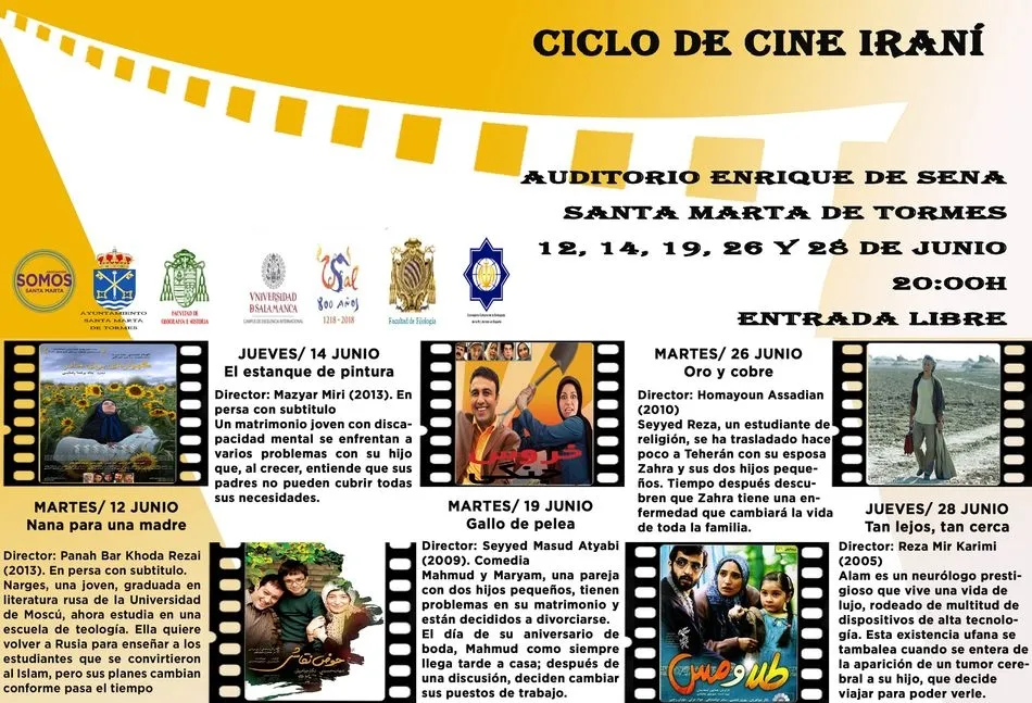 Foto 2 - La Asociaci&oacute;n Somos Santa Marta organiza un ciclo de cine iran&iacute;    &nbsp;  