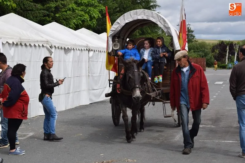 Los más pequeños disfrutaron de los paseos en carro