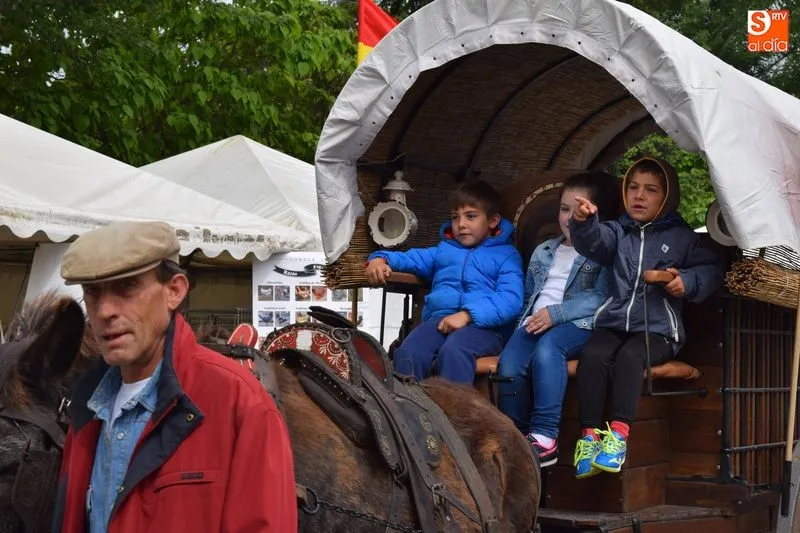 Foto 3 - Los paseos en carro por la feria encandilan a los m&aacute;s peque&ntilde;os