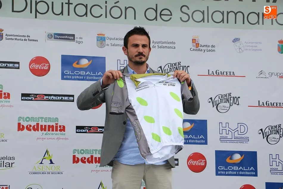 Foto 6 - Antonio Monle&oacute;n, ganador de la primera etapa entre Santa Marta y Sorihuela