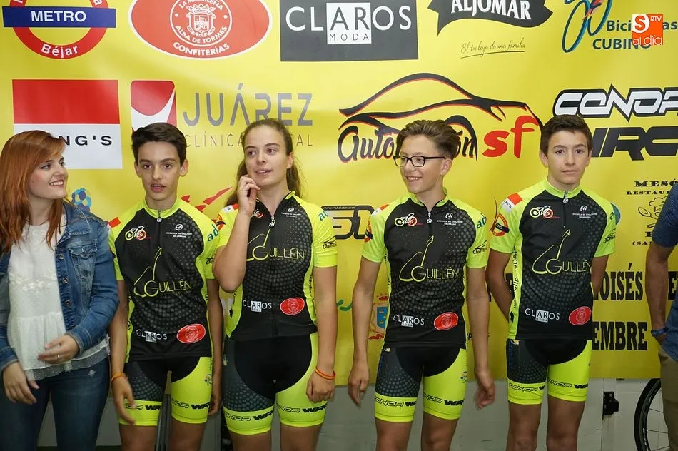 Foto 4 - La Escuela de Ciclismo Bejarana Ib&eacute;ricos Guill&eacute;n se presenta de manera oficial