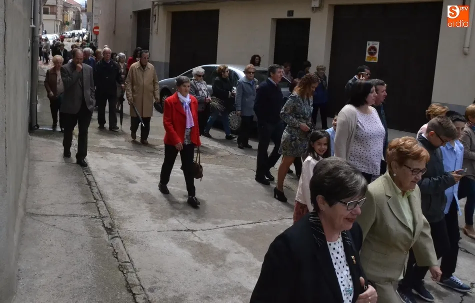 Foto 6 - El Vicario de la Di&oacute;cesis preside la primera procesi&oacute;n de la nueva era de San Andr&eacute;s  