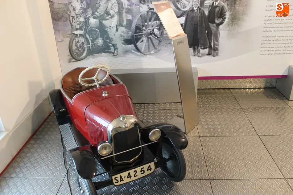 Foto 2 - El Museo de Historia de la Automoci&oacute;n estrena un espacio dedicado a Demetrio G&oacute;mez Planche