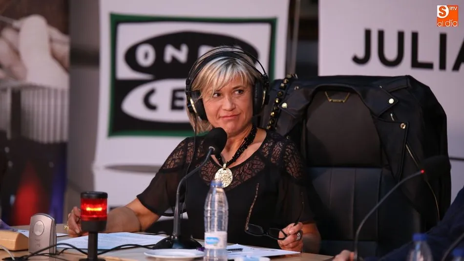 Julia Otero en el Museo Art Nouveau y Art Déco, Casa Lis, de Salamanca / Alberto Martín