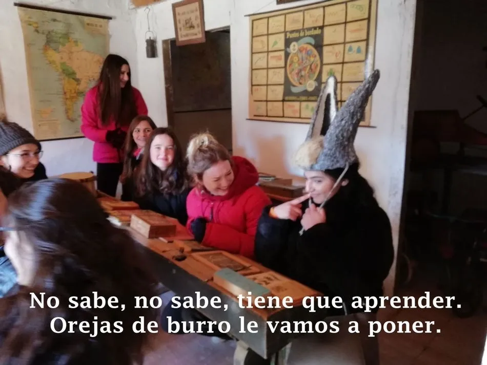 Foto 5 - Alumnos del IES Venancio Blanco realizan Talleres de Trabajo en Gejo de los Reyes  